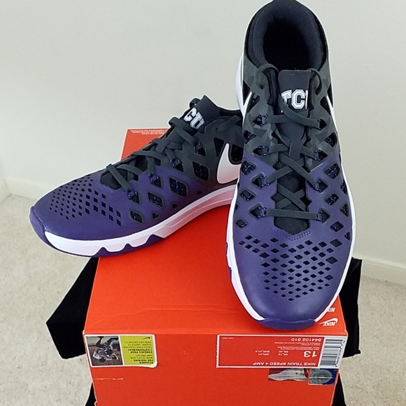 NIKE Ttain Speed 4 AMP TCU Horned Frods Mens Shoes - Picture 2 of 5